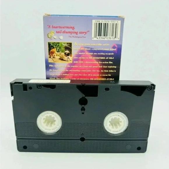 The Adventures of Milo and Otis VHS Tape Movie #03818 - Picture 4 of 4